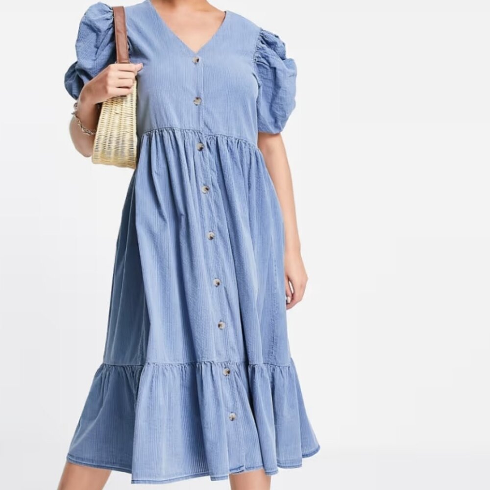 Vero Moda Midi Denim Dress
